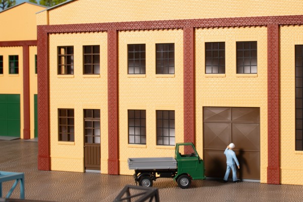 Auhagen 80632 H0-BauKastenSystem / Bauteile: Wände 2578A, Wände 2578B &amp; Wände 2578C gelb