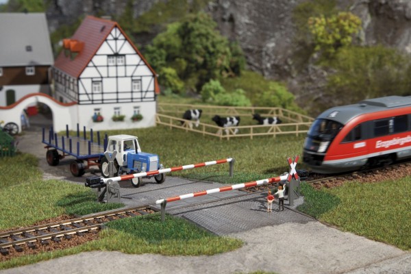 Auhagen 41582 H0-Gleisbau, Beschranker Bahnübergang