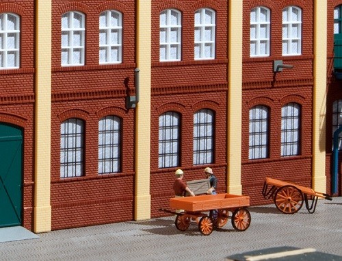 Auhagen 80202 H0-BauKastenSystem / Bauteile: Industriefenster A