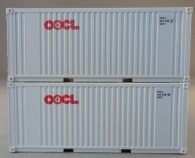 PSK 6925 TT-Ladegüter, 2-teiliges Container Set bestehen aus 20ft Container von "OOCL"
