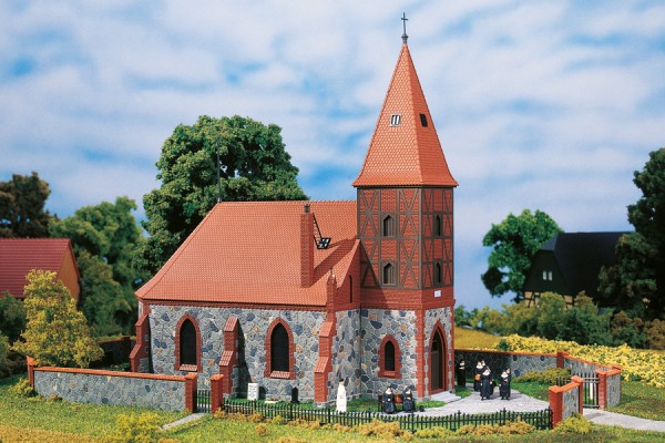 Auhagen 11405 H0-Modellbausatz, &quot;(Dorf) - Kirche&quot;