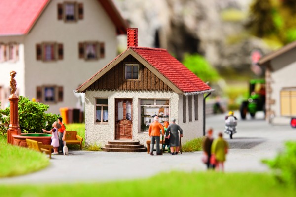 Noch 66406 H0-Modellbausatz, Werkstatt
