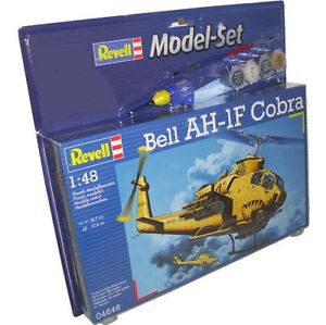 Revell-Flugzeugmodell, 64646 Modell-Set mit "Bell AH-1F Cobra"