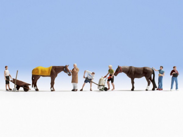 Noch 36634 N-Figuren, "Stallarbeit"