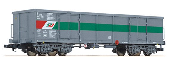Liliput 235604 H0-DC-Offener Drehgestellgüterwagen, Ep. V, eingestellt bei der StLB