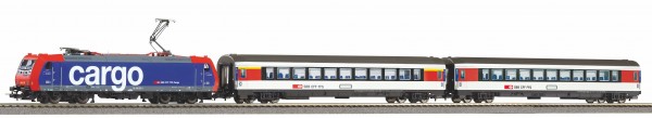Piko 59029 H0-DC-Start-Set "SmartControl - light", Digital, Reisezug SBB, Ep.VI, Re 484 & 3 Wagen