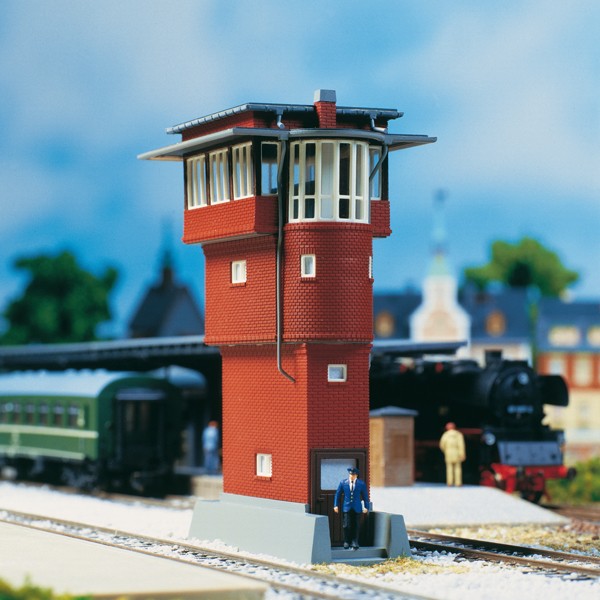 Auhagen 11375 H0-Modellbausatz, "Stellwerk Erfurt"