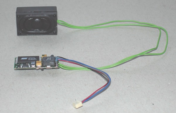 Piko, 56199 Sound-Modul mit Lautsprecher für H0 - Elektro-Triebwagen BR 646 &quot;GTW-Stadler&quot;
