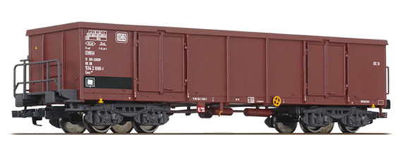 Liliput 235600 H0-DC-Offener Drehgestellgüterwagen, Ep. IV, eingestellt bei der DB