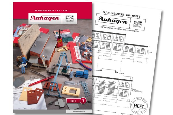 Auhagen 80003 BauKastenSystem / Planungshilfe - Heft 3
