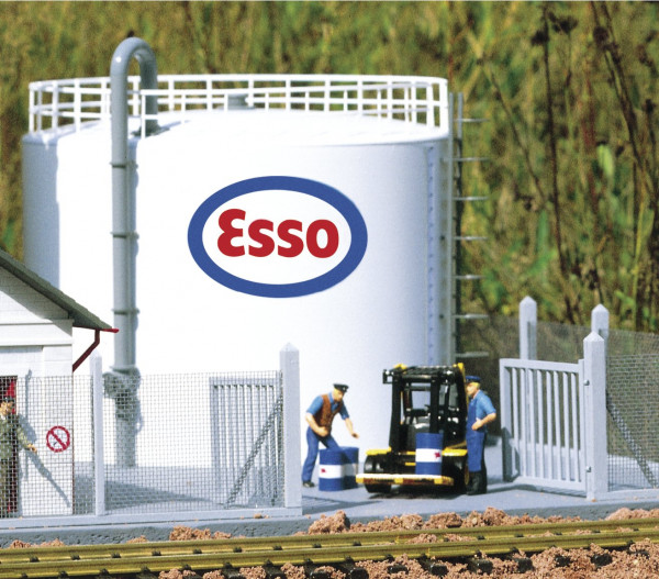 Piko 62039 G-Bahn-Modellbausatz, Esso - Tanklager Tank (Niedrig)