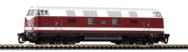 Piko 47290 TT-DC-Diesellokomotive BR 118 (6-achsig) Ep.IV, eingestellt bei der DR