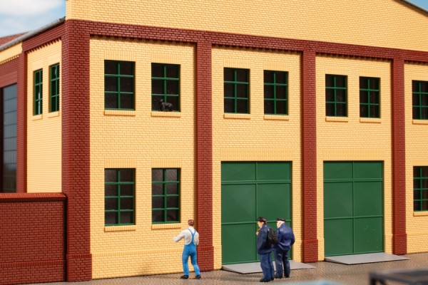 Auhagen 80224 H0-BauKastenSystem / Bauteile: Fenster Q, R grün