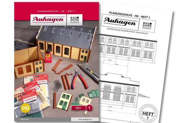 Auhagen 80001 BauKastenSystem / Planungshilfe - Heft 1