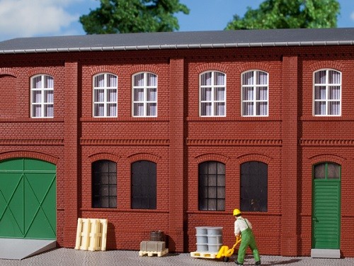 Auhagen 80508 H0-BauKastenSystem / Bauteile: Wände 2322A rot