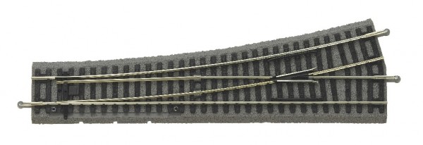Piko A-Gleis 55420 H0 - Weiche WL (links) mit Bettung, für DC-Gleissystem