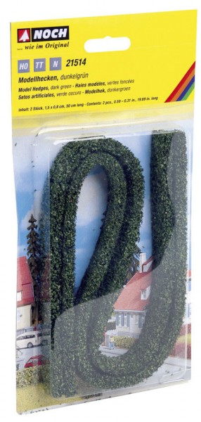 Noch 21514 Modellhecken, dunkelgrün