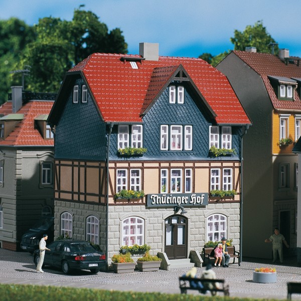 Auhagen 12271 H0/TT-Modellbausatz, Gasthaus Thüringer Hof