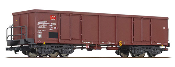 Liliput 235601 H0-DC-Offener Drehgestellgüterwagen, Ep. V, eingestellt bei der DBAG