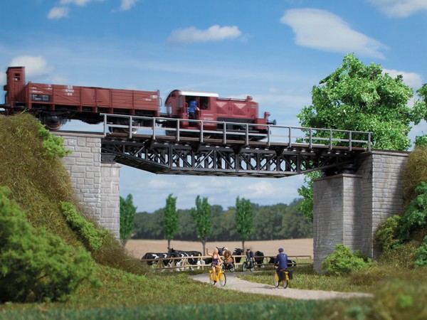 Auhagen 11365 H0-Modellbausatz, "Fachwerkbrücke"