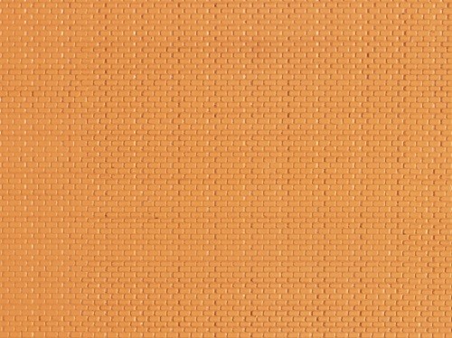 Auhagen 52213 H0/TT 2-Dekorplatten "Mauerziegel", gelb