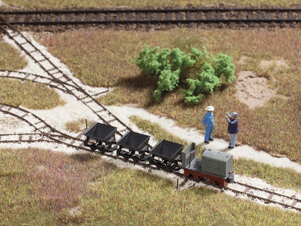Auhagen 41700 H0-Sonstiges Zubehör &quot;Feldbahnset&quot; - Attrappe