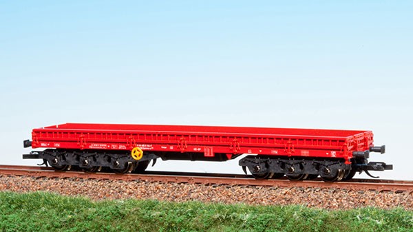 Schirmer 20291 TT - Flachwagen mit Seitenwänden / Niederbordwagen o. Ladung Ep. V, DB-Cargo