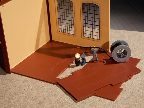 Auhagen 80350 H0-BauKastenSystem / Bauteile: Bodenplatten