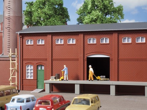 Auhagen 80520 H0-BauKastenSystem / Bauteile: Wand 2410A, Wände 2410B und Wände 2410D rot