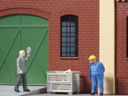 Auhagen 80212 H0-BauKastenSystem / Bauteile: Industriefenster L