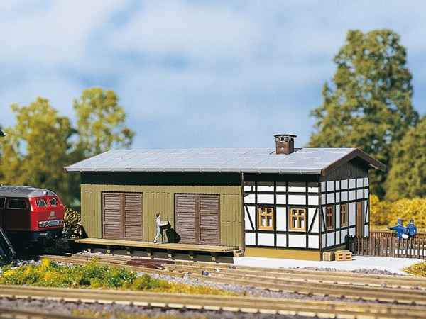 Auhagen 14460 N-Modellbausatz, Güterschuppen