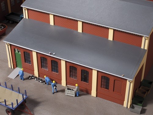 Auhagen 80304 H0-BauKastenSystem / Bauteile: Schleppdächer