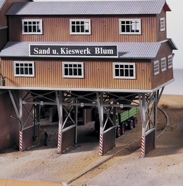 Piko 61123 H0-Modellbausatz, Sandwerk - Beladebrücke