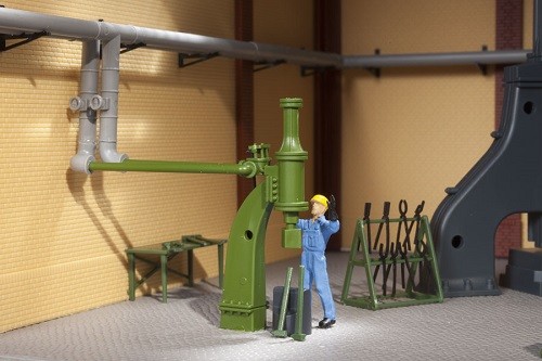 Auhagen 80112 H0-BauKastenSystem / Bauteile: Kleiner Dampfhammer