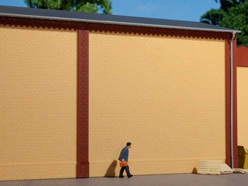 Auhagen 80600 H0-BauKastenSystem / Bauteile: Wände 2324A gelb