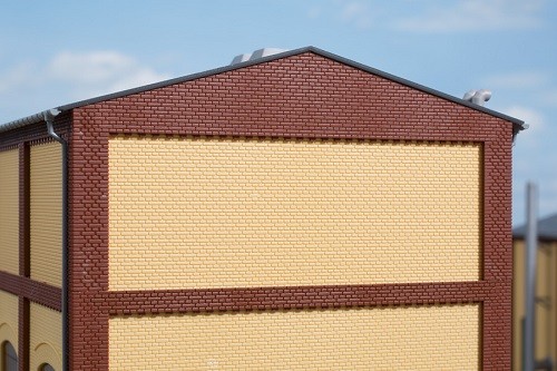 Auhagen 80628 H0-BauKastenSystem / Bauteile: Wände 2532F gelb