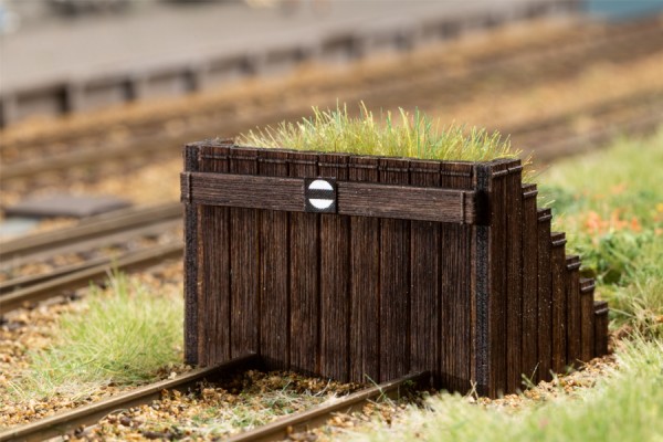 Auhagen 41665 H0-Gleisbau, Prellbock, Holz