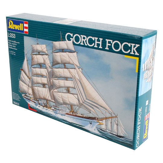 Revell-Schiffsmodell, 05412 Schiffs-Modellbausatz der "GORCH FOCK"