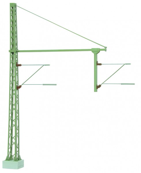 Viessmann 4260 TT-Oberleitungssystem, Rohrausleger über 2 Gleise