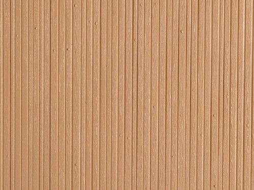 Auhagen 52218 H0/TT 2-Dekorplatten "Bretterwand", holzfarbig